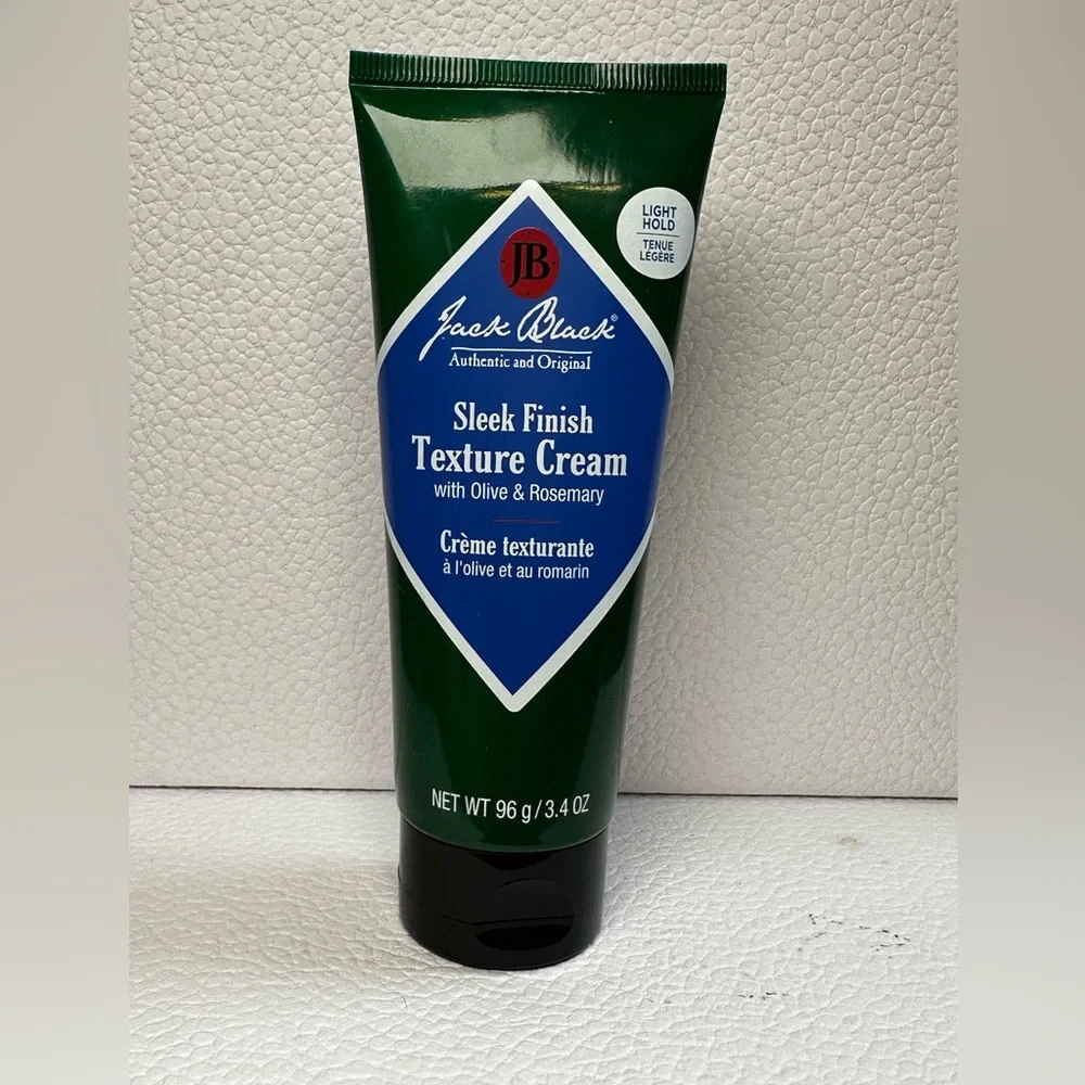 🆕 & Sealed JACK BLACK Sleek Finish Texture Cream for Men or Short Hair 96 g